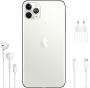 Смартфон Apple iPhone 11 Pro Max серебристый 6.5" 512 Gb NFC LTE Wi-Fi GPS 3G Bluetooth MWHP2RU/A4