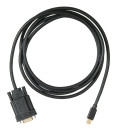Кабель аудио-видео Buro 1.1v miniDisplayport (m)/VGA (m) 2м. Позолоченные контакты черный (BHP MDPP-VGA-2)2
