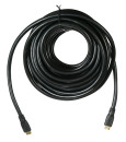 Кабель HDMI 15м Бюрократ BHP HDMI 2.0-15 круглый черный2