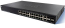 Коммутатор [SG350X-24PD-K9-EU] Cisco SB SG350X-24PD 24-Port 2.5G PoE Stackable Managed Switch