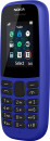 Мобильный телефон NOKIA 105 SS TA-1203 синий 1.77" 4 Мб3