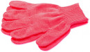 Перчатки трикотажные, акрил, цвет: коралл, оверлок, Россия// СИБРТЕХ