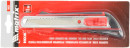 Нож, 18 мм выдвижное лезвие, метал. направляющая, эргоном. двухкомпонентная рукоятка// Matrix2