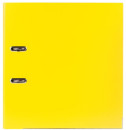 Папка-регистратор ESSELTE "VIVIDA Plus", А4+, с двухсторонним покрытием из пластика, 80 мм, желтая, 6240762