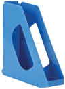 Лоток вертикальный для бумаг ESSELTE "VIVIDA", ширина 72 мм, синий, 623937