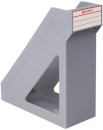 Лоток вертикальный для бумаг BRAUBERG "Basic", 265х100х285 мм, серый5