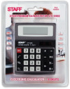 Калькулятор настольный STAFF STF-8008, КОМПАКТНЫЙ (113х87 мм), 8 разрядов, двойное питание, блистер, 2502072