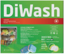 Таблетки для мытья посуды в посудомоечных машинах 60 шт. DIWASH (Дивош)2