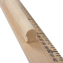 Линейка деревянная 100 см, для классной доски, с держателем, ПИФАГОР, 2106712
