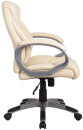 Кресло офисное BRABIX "Eldorado EX-504", экокожа, бежевое, 5311673