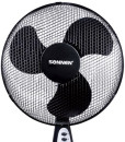 Вентилятор напольный SONNEN SFT-45W-40-01, d=40 см, 45 Вт, 3 скоростных режима, таймер, черный, 4510354