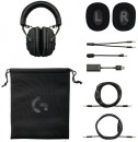 Игровая гарнитура проводная Logitech G PRO X Gaming Headset черный 981-0008182