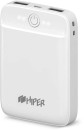 Аккумулятор HIPER Внешний аккумулятор HIPER SL6000 Li-Pol 6000 mAh 2.1A+2.1A 2xUSB белый