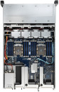 Корпус компьютерный AIC RSC-4ET, 4U, 24xSATA/SAS HS 3,5/2,5" universal bay + 2x2,5" 15mm rear HS bay, up to 12"(W) x 13"(D) E-ATX, 12G 24-port EOB BP with 3xSFF-8643, 3x 120x25mm fan (middle), 1200W 1+1 redundant 80+ Platinum, 28" slide rail, w/o CPU heatsink, w/o bezel4