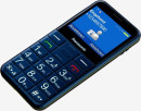Телефон Panasonic TU150 синий 2.4" Bluetooth2