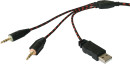Гарнитура Defender Lester красный + черный, кабель 2,2 м8