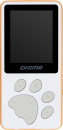 Плеер Hi-Fi Flash Digma S4 8Gb белый/оранжевый/1.8"/FM/microSDHC2