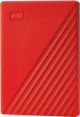Внешний жесткий диск 2.5" 4 Tb USB 3.0 Western Digital My Passport красный2