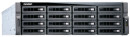 SMB QNAP TVS-1672XU-RP-i3-8G 16-Bay NAS, Intel Core i3-8100 4-core 3.6 GHz Processor, 8 GB UDIMM DDR4 (2 x 4GB), 16x 2.5"/3.5" SATA HDD/SSD, 4x GbE LAN, 2 x 10GbE SFP+, 2xPSU, rackmount 3U. W/o rail kit RAIL-A03-572