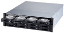 SMB QNAP TVS-1672XU-RP-i3-8G 16-Bay NAS, Intel Core i3-8100 4-core 3.6 GHz Processor, 8 GB UDIMM DDR4 (2 x 4GB), 16x 2.5"/3.5" SATA HDD/SSD, 4x GbE LAN, 2 x 10GbE SFP+, 2xPSU, rackmount 3U. W/o rail kit RAIL-A03-574