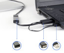 Переходник HDMI DisplayPort 0.15м Gembird DSC-HDMI-DP круглый черный2