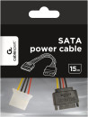 Кабель питания SATA Cablexpert 15см, sata 15pin/molex 4pin, пакет (CC-SATA-PS-M)2