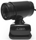 0721157 Black, Веб-камера с матрицей 0,3 МП, разрешение видео 640х480, USB 2.0, встроенный микрофон, ручная фокусировка, крепление на мониторе, длина кабеля 1,4 м, цвет чёрный3
