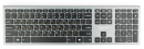 Клавиатура беспроводная Gembird KBW-1 USB серебристый