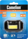 Camelion LED5355  (фонарь налобн, черн.,1Вт COB LED, 3 реж, 3XAAA, пласт, блист)5