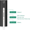 ORIENT AU-05PL, Адаптер USB to Audio (звуковая карта), jack 3.5 mm (4-pole) для подключения телефонной гарнитуры к порту USB Type-C, кнопки: громкость +/-, играть/пауза/вперед/назад; Windows/Linux/MAC5