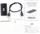 AgeStar 3UBMS2 (BLACK) USB 3.0 Внешний корпус mSATA, алюминий, черный3