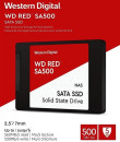 Твердотельный накопитель SSD 2.5" 500 Gb Western Digital Red SA500 Read 560Mb/s Write 530Mb/s 3D NAND TLC WDS500G1R0A3