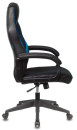 Кресло игровое Бюрократ VIKING 3 AERO BLUE черный/синий искусст.кожа/ткань3