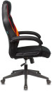 Кресло игровое Бюрократ VIKING 3 AERO RED черный/красный искусственная кожа3