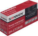 Картридж Sonnen SH-CF280X для HP LaserJet Pro M401 LaserJet Pro M425 6500стр Черный
