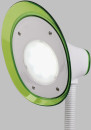 Светильник настольный SONNEN OU-608, на подставке, светодиодный, 5 Вт, белый/зеленый, 2366705