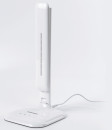 Светильник настольный SONNEN BR-888A, на подставке, светодиодный, 9 Вт, часы, календарь, термометр, белый, 2366643