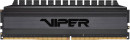 Оперативная память для компьютера 16Gb (2x8Gb) PC4-32000 4000MHz DDR4 DIMM CL19 Patriot Viper 4 Blackout PVB416G400C9K2