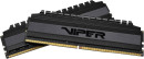 Оперативная память для компьютера 16Gb (2x8Gb) PC4-32000 4000MHz DDR4 DIMM CL19 Patriot Viper 4 Blackout PVB416G400C9K3