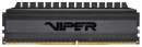 Оперативная память для компьютера 8Gb (2x4Gb) PC4-25600 3200MHz DDR4 DIMM CL16 Patriot Viper 4 Blackout PVB48G320C6K2