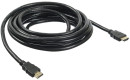 Кабель HDMI 5м Бюрократ BHP HDMI 2.0-5 круглый черный