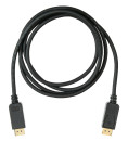 Кабель DisplayPort 2м Бюрократ BHP DPP_1.2-2 круглый черный2