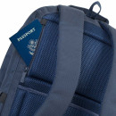 Рюкзак для ноутбука 17.3" Riva 8460 полиэстер синий3