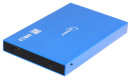 Gembird EE2-U3S-56 Внешний корпус 2.5" синий металлик, USB 3.0, SATA, алюминий2