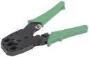 ITK TM1-G10V Инструмент обжим. для RJ45 RJ12 RJ11 ручка ПВ x  зеленый
