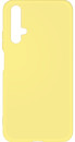 Чехол-накладка для Honor 20 DF hwOriginal-01 Yellow клип-кейс, силикон, микрофибра