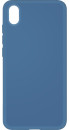 Чехол-накладка для Honor 8S/ Y5 (2019) DF hwOriginal-04 Blue клип-кейс, силикон, микрофибра