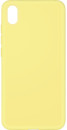 Чехол-накладка для Honor 8S/ Y5 (2019) DF hwOriginal-04 Yellow клип-кейс, силикон, микрофибра