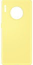 Чехол-накладка для Huawei Mate 30 Pro DF hwOriginal-06 Yellow клип-кейс, силикон, микрофибра
