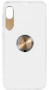 Чехол с кольцом-держателем для Samsung Galaxy A10 DF sTRing-01 (gold)
